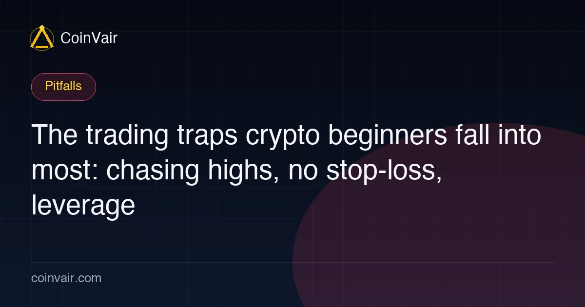 Common beginner trading mistakes in crypto cover
