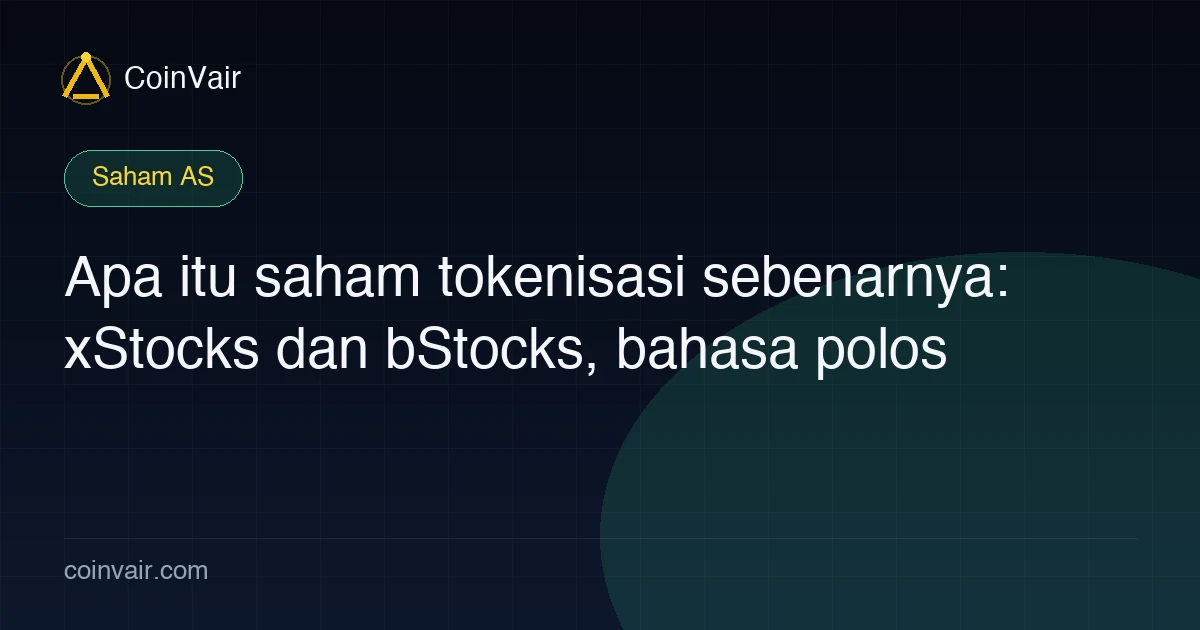 Sampul apa itu saham tokenisasi